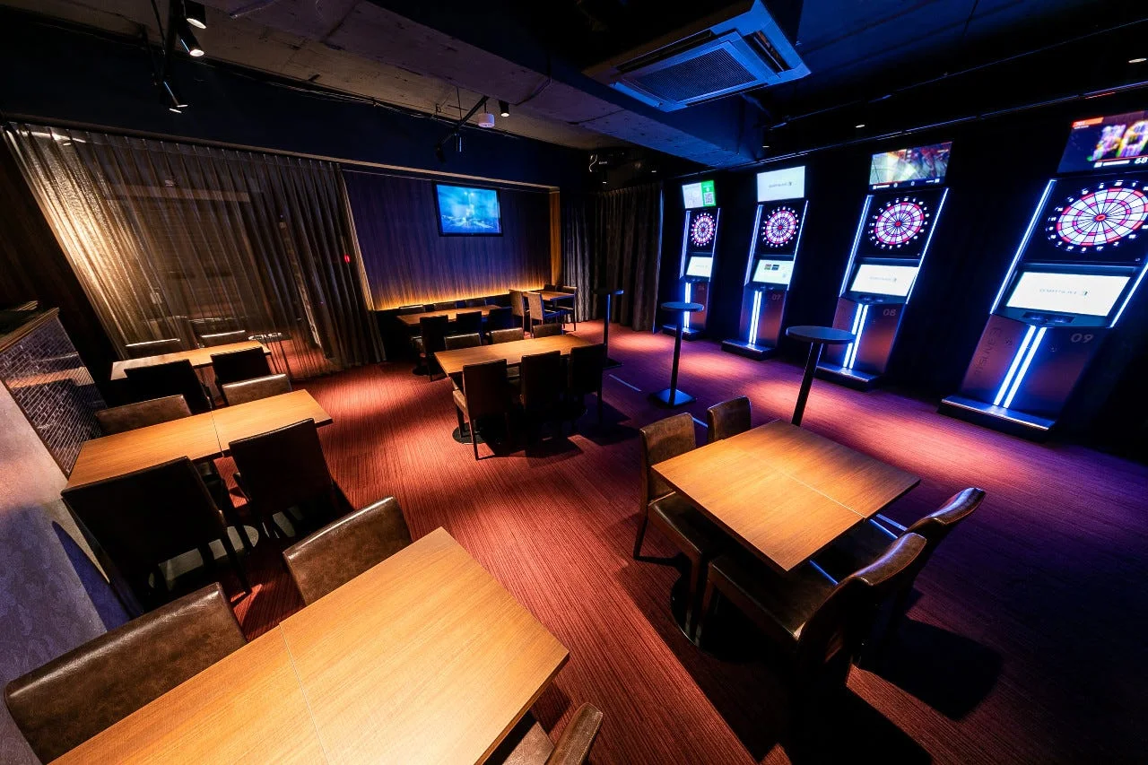 渋谷ダーツバー DELTA+ 個室空間