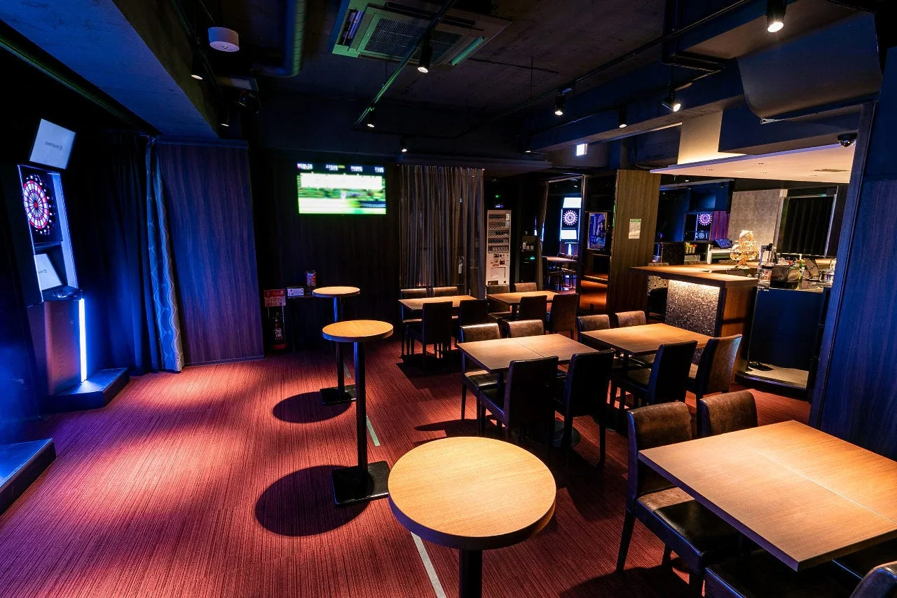 渋谷ダーツバー DELTA+ フロアエリア
